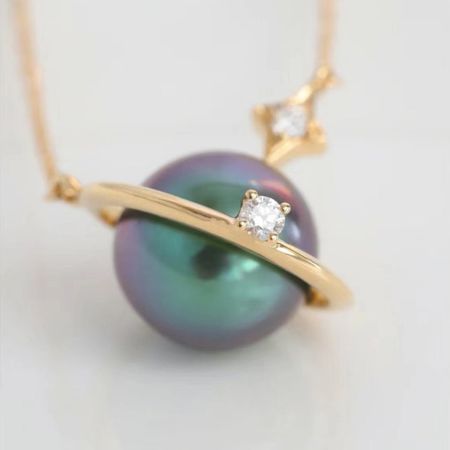 Collier Perle Planète