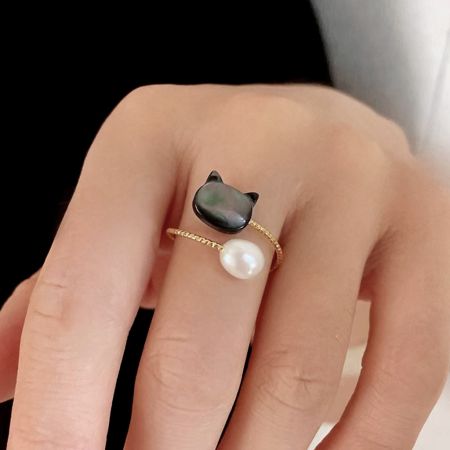 Bague Chat Noir