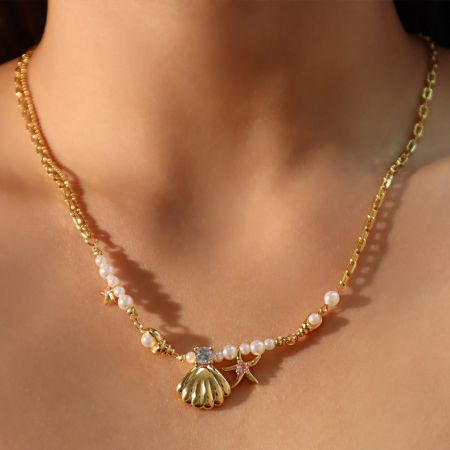 Collier Organismes Marins