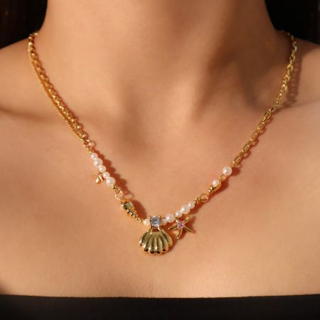 Collier Organismes Marins
