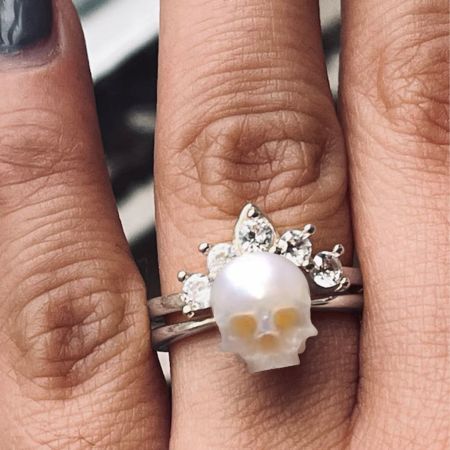 Bague Couronne de Crâne