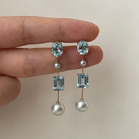 Boucles d'Oreilles Perle