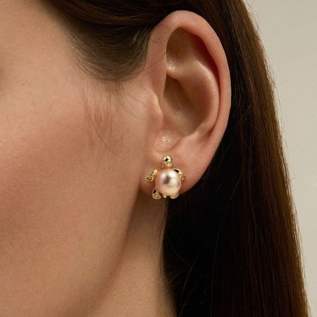 Clous d'Oreilles Tortue de Mer