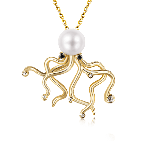 Collier Pieuvre Nageuse