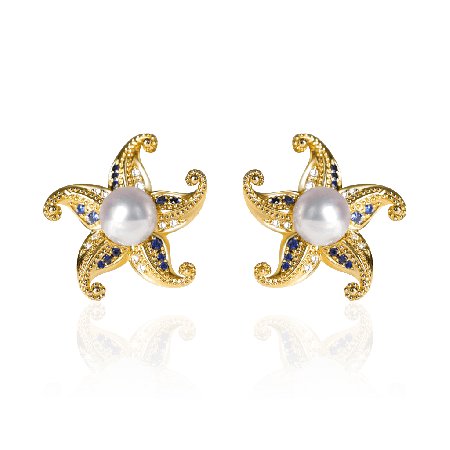 Clous d'Oreilles Étoile de Mer