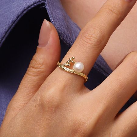 Sisyphus Pearl Ring