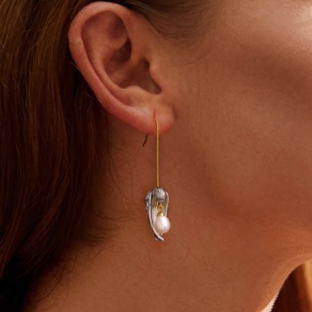 Boucles d'Oreilles Oiseaux Bouclés