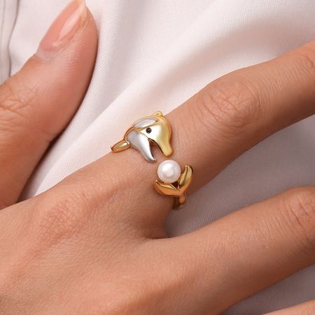 Orca Whale Ring