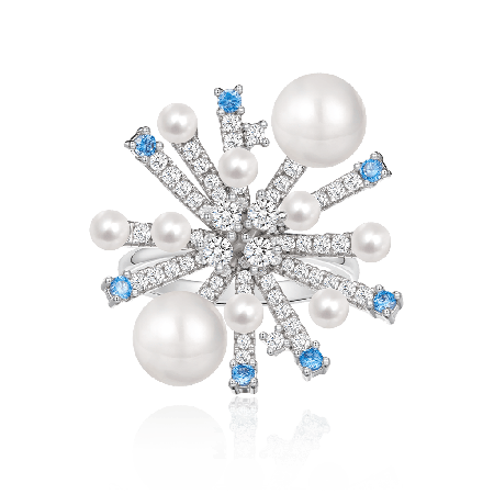 Fireworks Pearl Ring