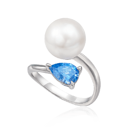 Blue Topaz Ring