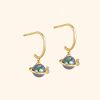 Boucles d'Oreilles Noire