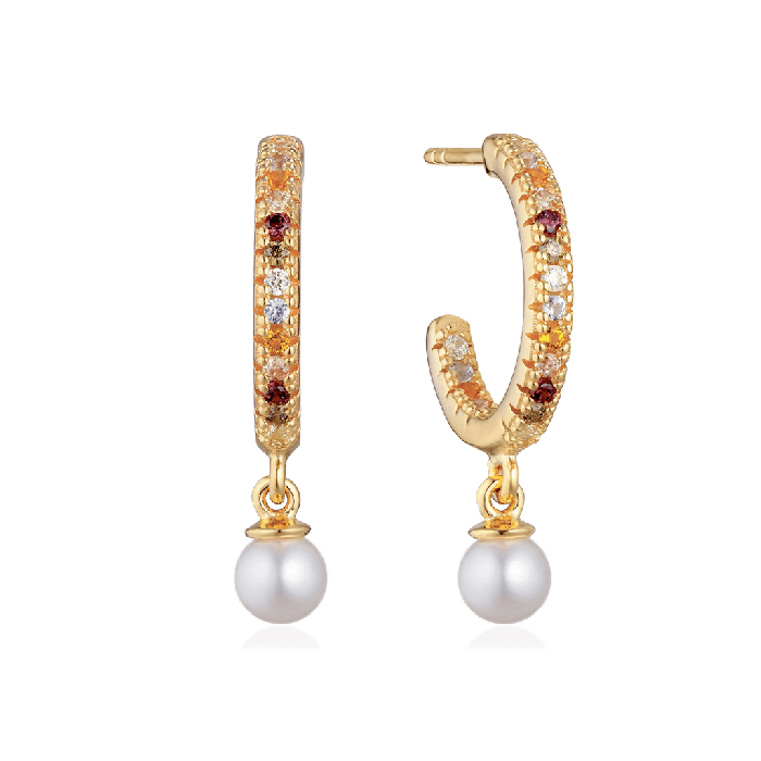 Boucles d'Oreilles Perle Ronde
