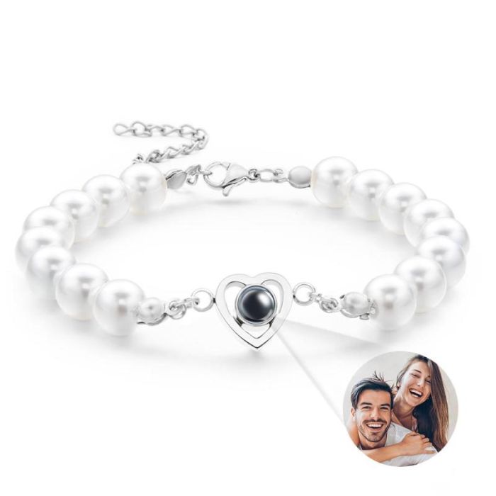 Bracelet Photo Perle