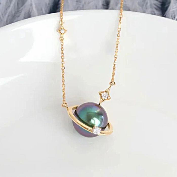Collier Perle Planète