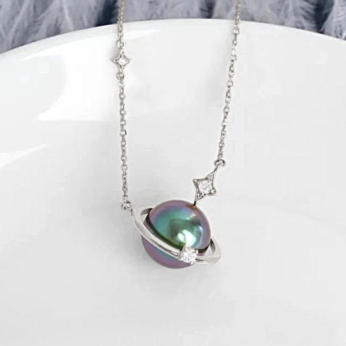 Collier Perle Planète