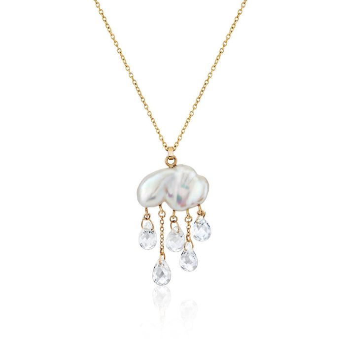 Collier Perle d'Eau Douce Nuage