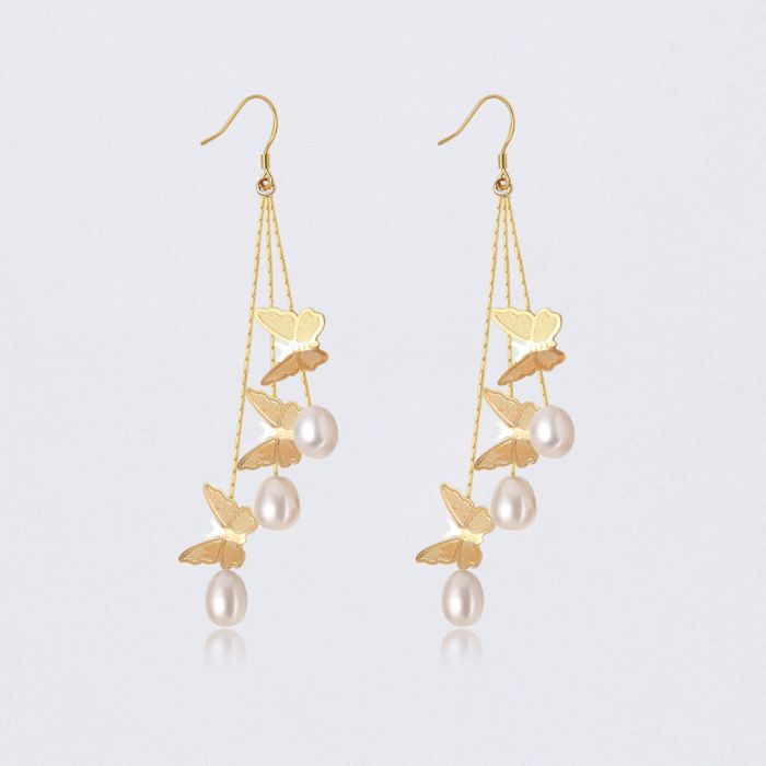 Boucles d'Oreilles Papillon