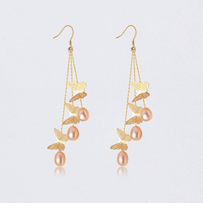 Boucles d'Oreilles Papillon