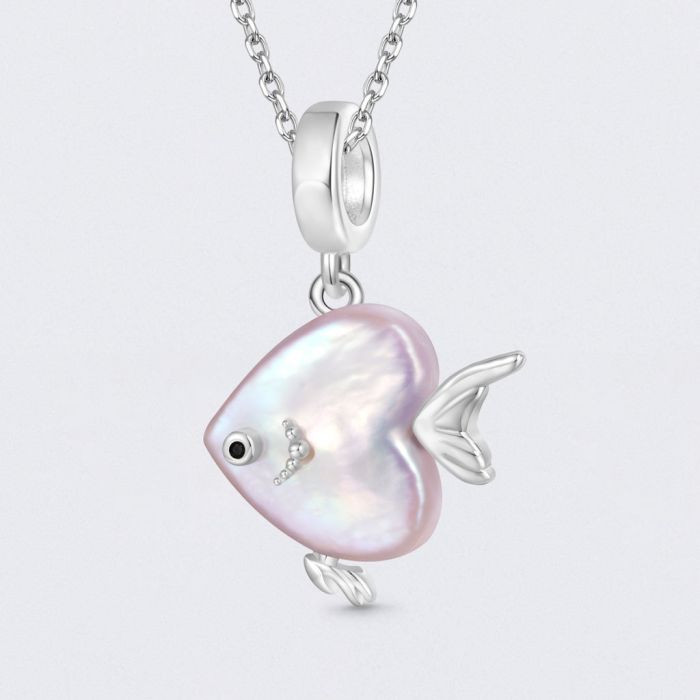 Collier Poisson en Cœur