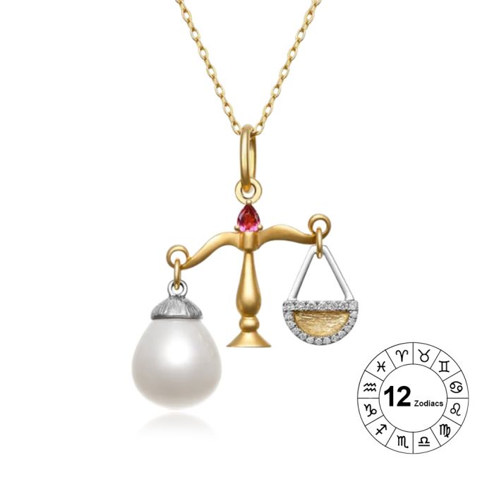 Collier Zodiaque Balance