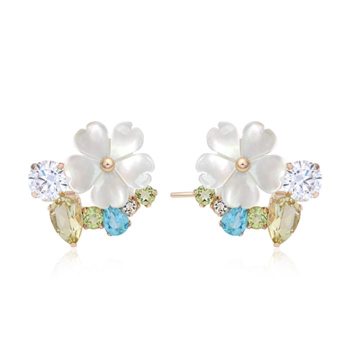 Boucles d'Oreilles Fleur