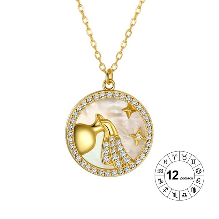 Collier Zodiaque Verseau