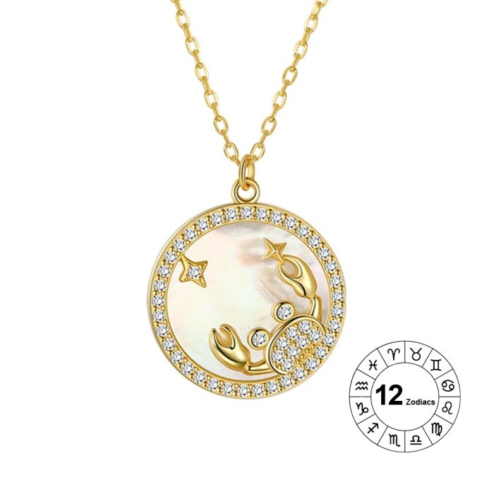 Collier Zodiaque Cancer