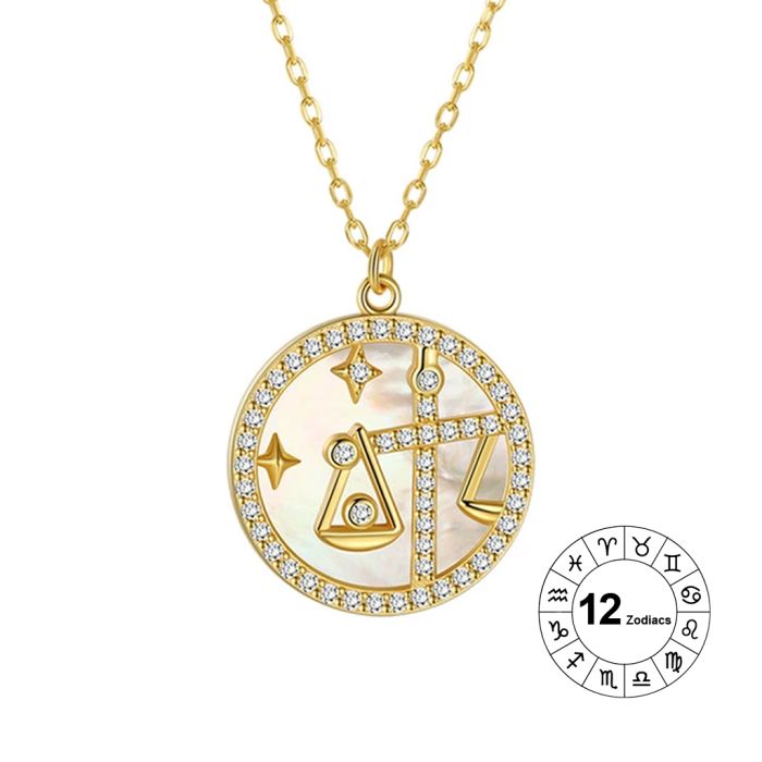 Collier Zodiaque Balance