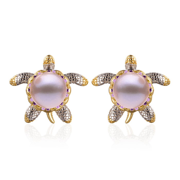Clous d'Oreilles Tortues de Mer