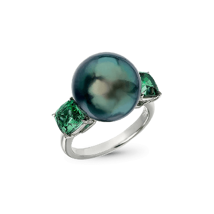Bague Fiançailles Perle