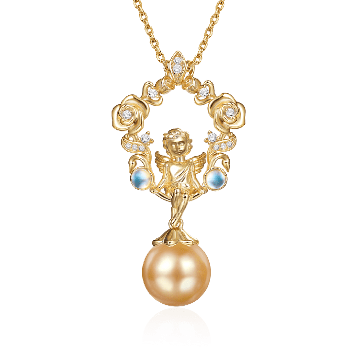 Collier Ange sur La Guirlande Swing