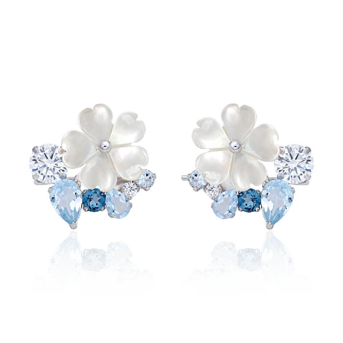 Boucles d'Oreilles Fleur