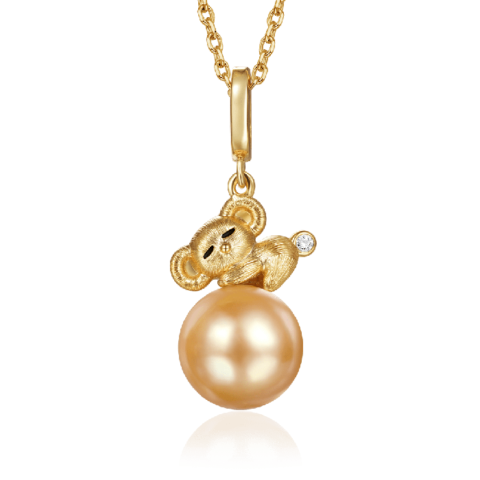 Sleeping Koala Necklace