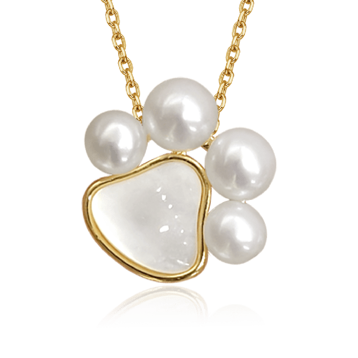 Collier Perle Patte